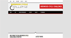 Desktop Screenshot of brewoodcyclechallenge.com